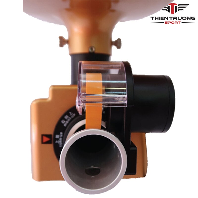 Máy bắn bóng bàn Y&T V-981 9 Vị trí phát bóng đều khắp mặt bàn giúp đánh bóng được nhiều góc hơn
