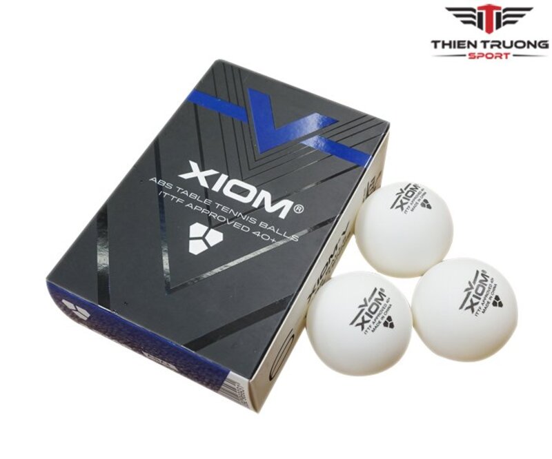 Quả bóng bàn Xiom 40+ hộp 6 quả 2 Quả bóng bàn Xiom 40+ hộp 6 quả