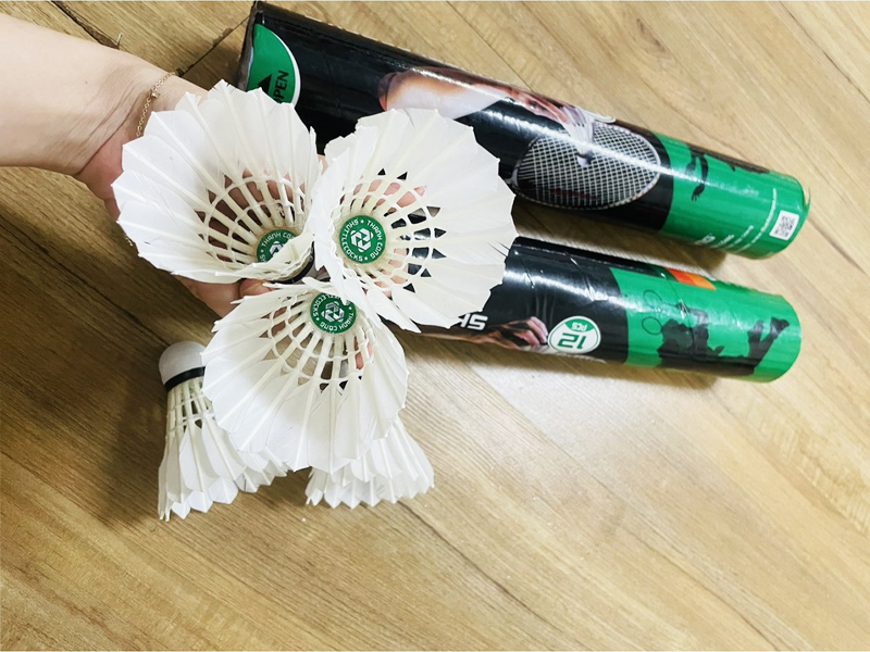 Quả cầu lông Thành Công xanh 6 Quả cầu lông Thành Công xanh