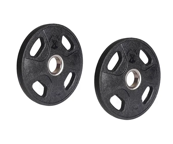 Tạ đĩa bọc cao su 4 cánh Ironbull