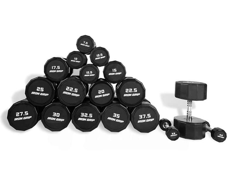 Tạ tay bọc cao su Iron Grip (75.000/Kg) 5 Tạ tay bọc cao su Iron Grip