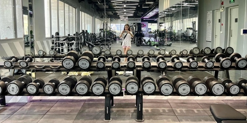 Tạ tay Technogym (70.000/Kg) 6 Tạ Technogym có nhiều mức tạ khác nhau