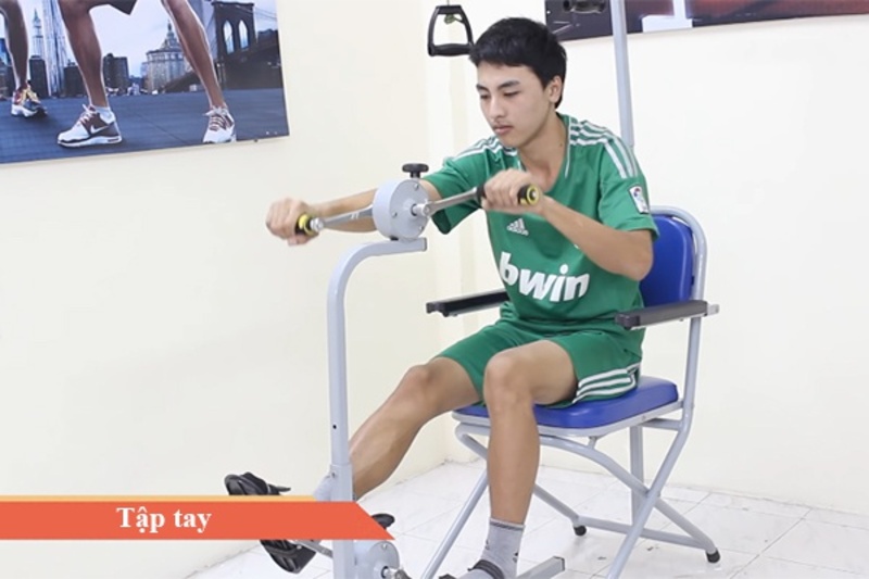 Dụng cụ tập phục hồi chức năng 3 in 1 9 Tập quay tay cùng phục hồi chức năng 3 in 1