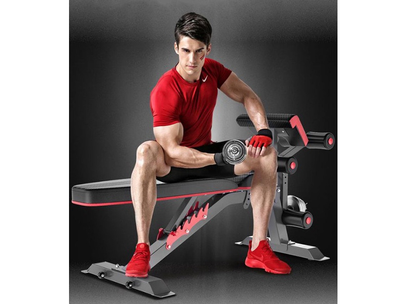 Ghế tập Gym đa năng DDS-1205 9 Tập với ghế tập gym đa năng DDS-1205