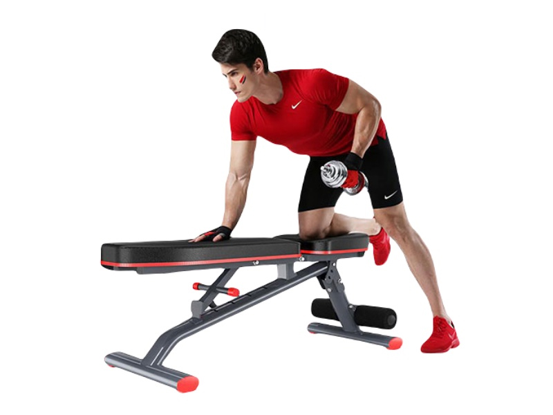 Ghế tập Gym đa năng DDS-201 12 Tập với ghế tập gym đa năng DDS-201