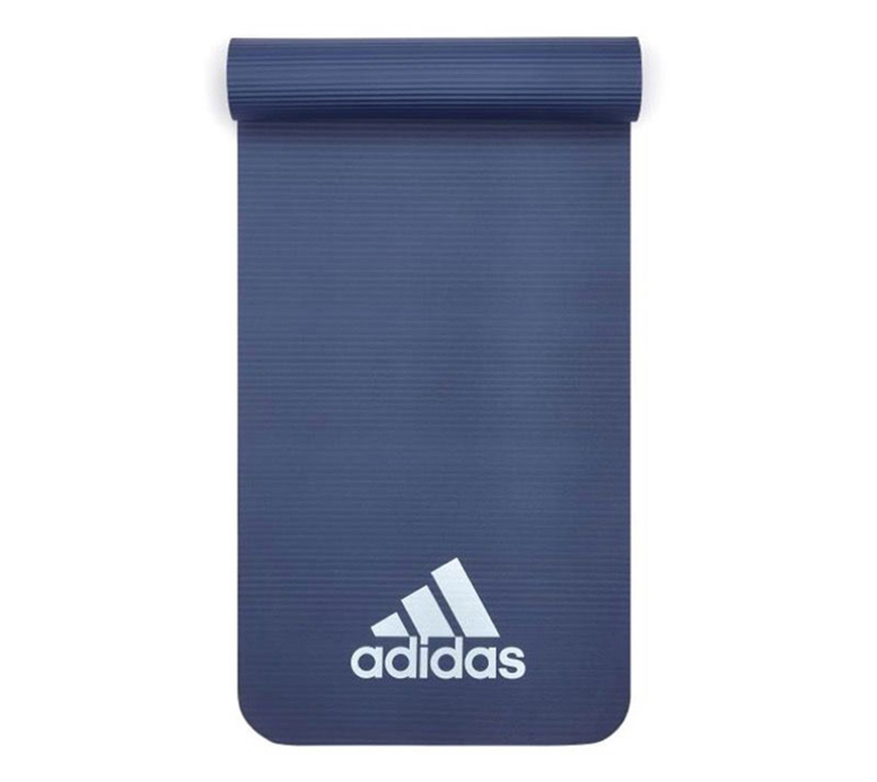 Thảm Yoga Adidas 10mm ADMT-11015BL 4 Thảm Yoga được làm từ chất liệu chính là cao su NBR và Polyester