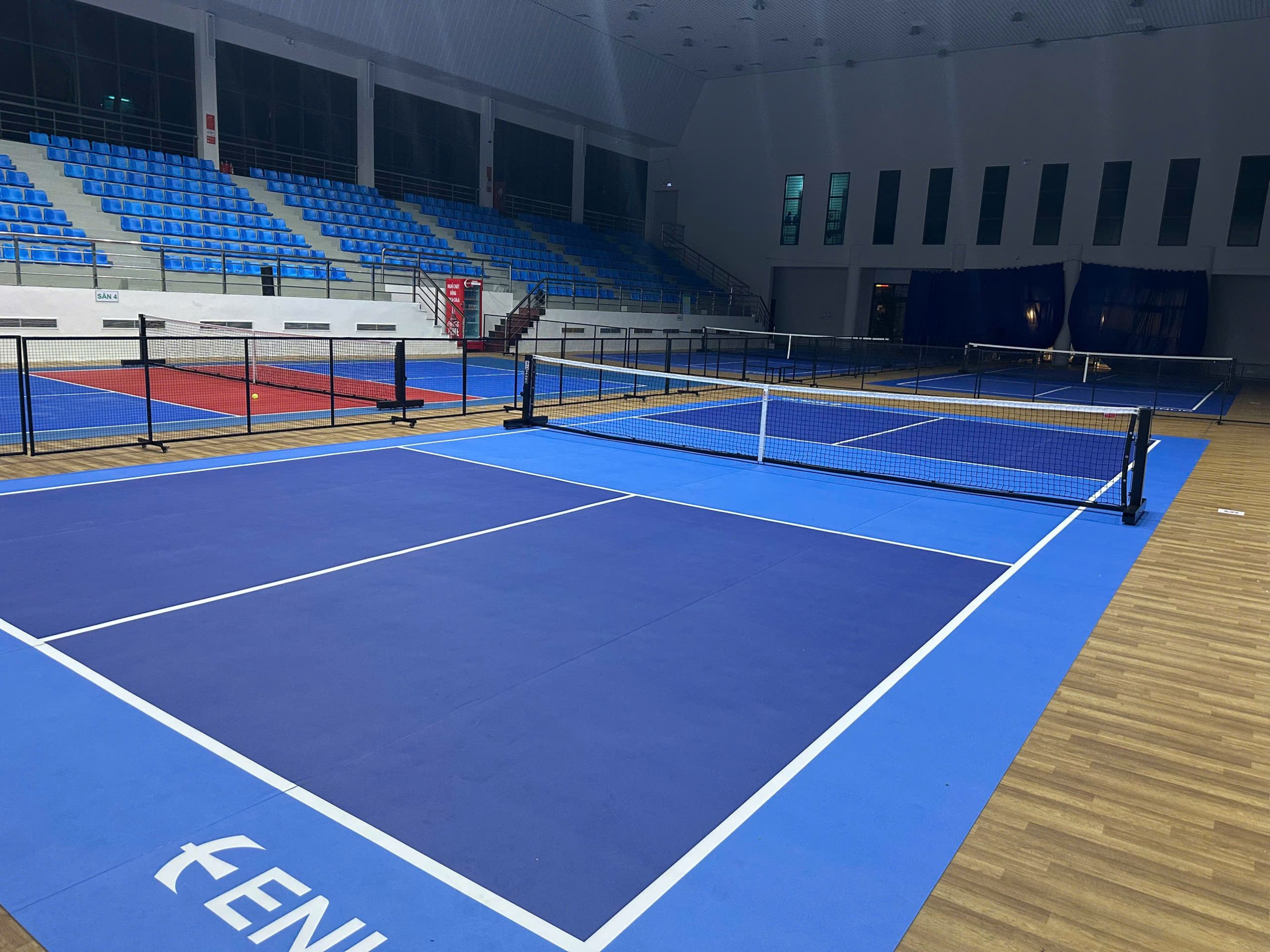 Thảm thi đấu pickleball Enlio G-33130 21 thảm sân pickleball thi đấu chuyên nghiệp