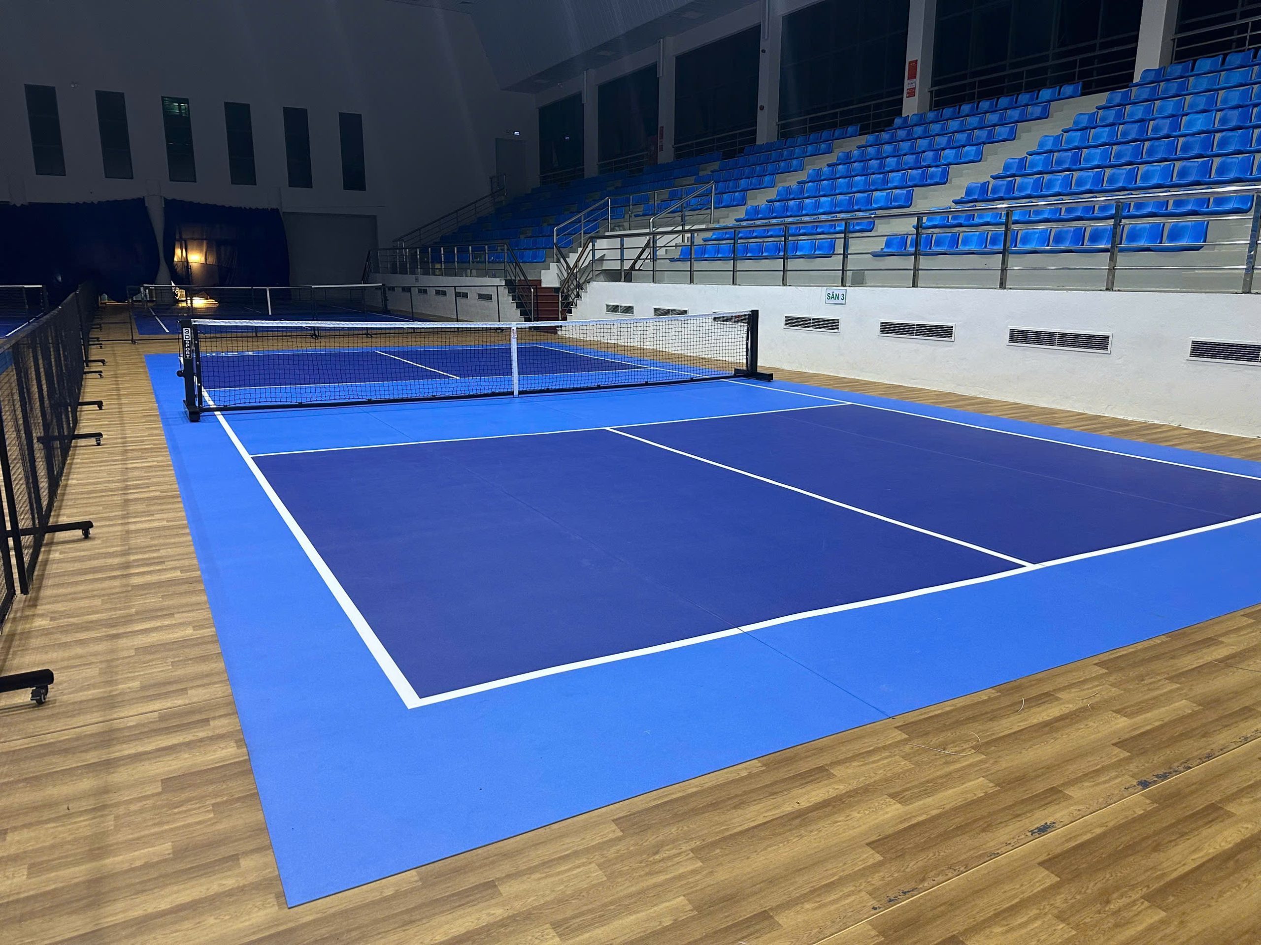 thảm pickleball thi đấu