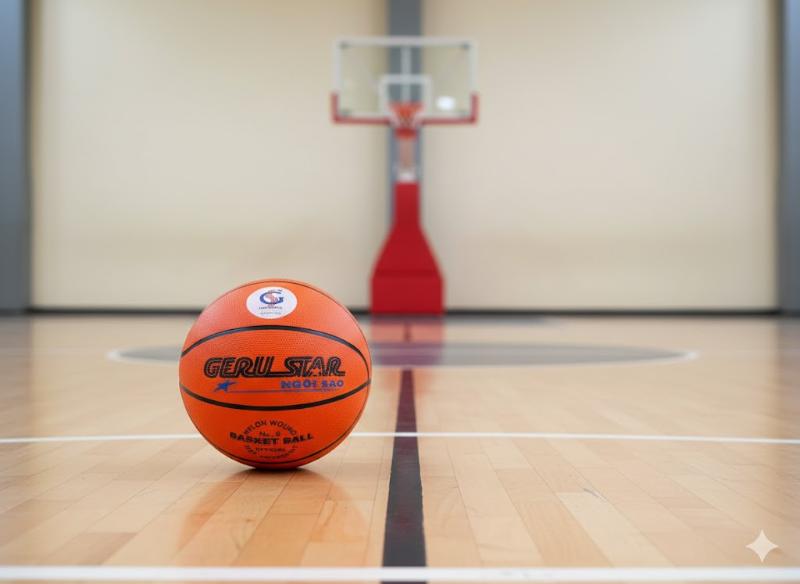 Quả bóng rổ cao su Gerustar số 6 6 Địa chỉ mua quả bóng rổ cao su Gerustar số 6
