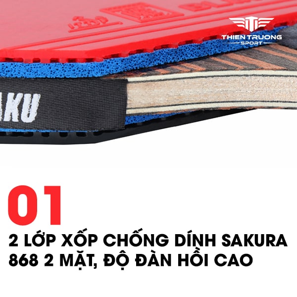 Vợt bóng bàn KOKUTAKU X6 7 vợt bóng bàn KOKUTAKU X6