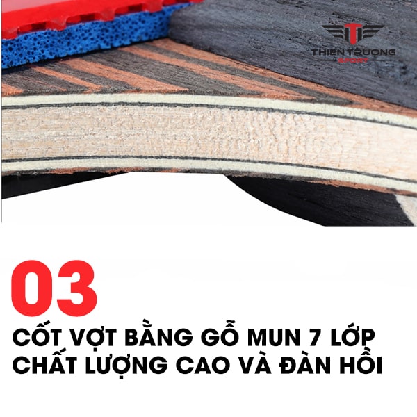 Vợt bóng bàn KOKUTAKU X6 9 vợt bóng bàn KOKUTAKU X6