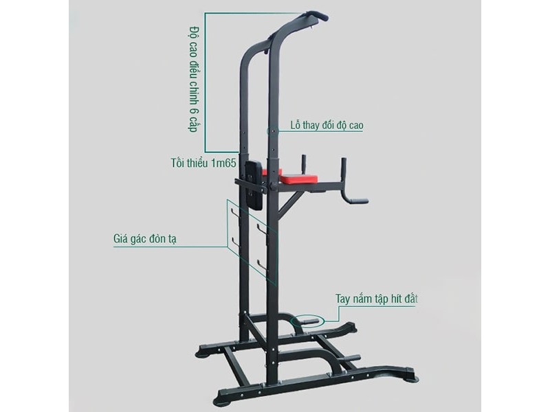 Cấu tạo xà đơn, xà kép T056