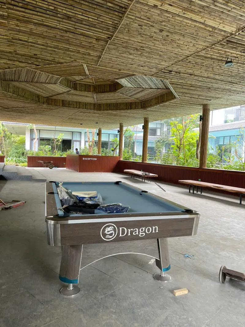lắp bàn bida cho khu nghỉ dưỡng