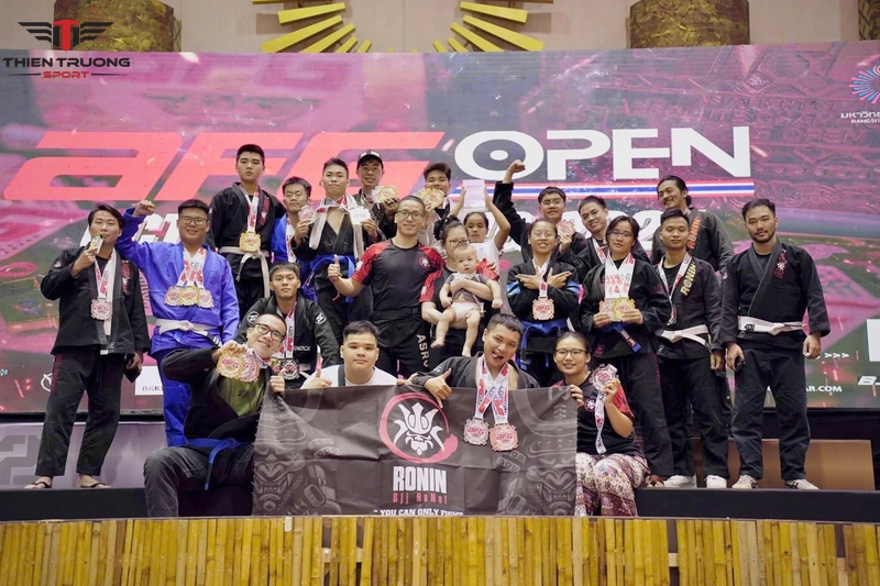 Lớp học võ thuật tự vệ Hà Nội: Lớp RONIN BJJ Hanoi