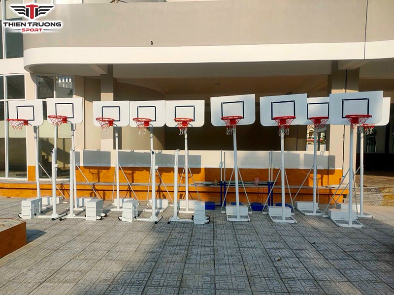 Đối tượng phù hợp sử dụng trụ bóng rổ học sinh Thăng Long 
