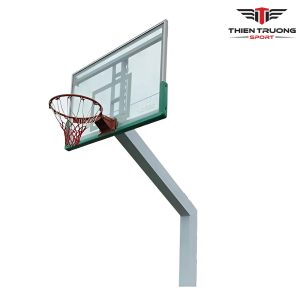 Trụ bóng rổ cố định bảng kính cường lực