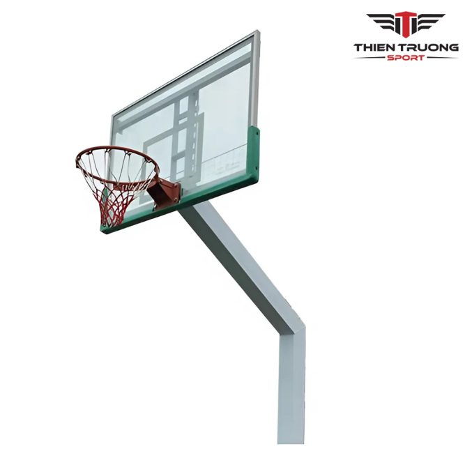 Trụ bóng rổ cố định bảng kính cường lực