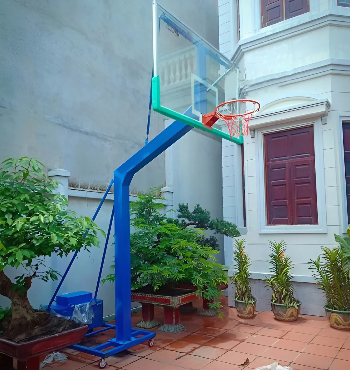 trụ bóng rổ di động TT-104