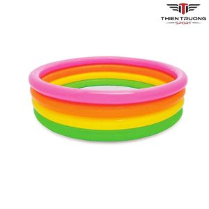 Bể bơi phao cầu vồng 4 tầng 1m68 Intex 56441