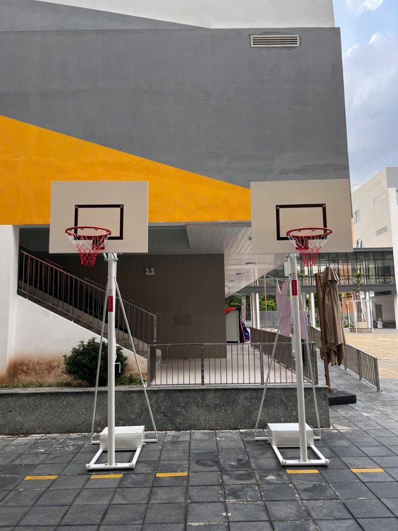 Cấu tạo của trụ bóng rổ di động TT-101