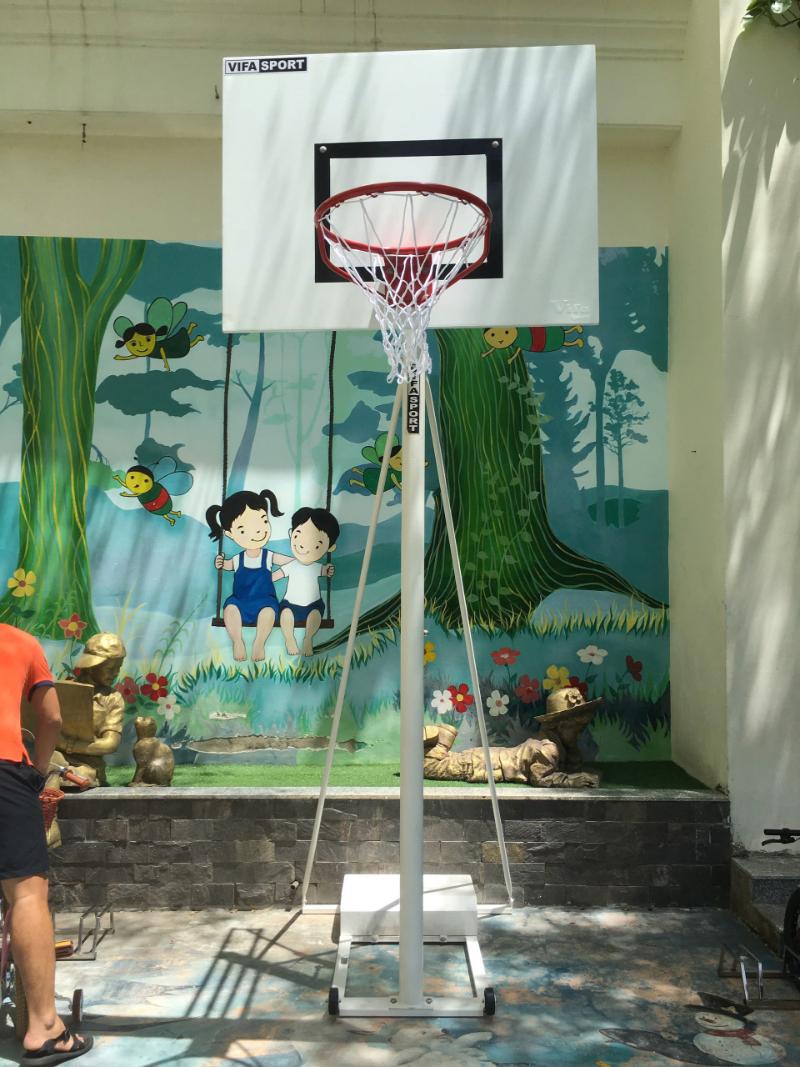 Trụ bóng rổ 801827 Vifa 5 Cấu tạo chi tiết của trụ bóng rổ 801827 Vifa