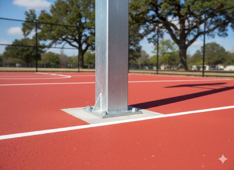 Chân đế trụ bóng rổ cố định ngoài trời S14230GC