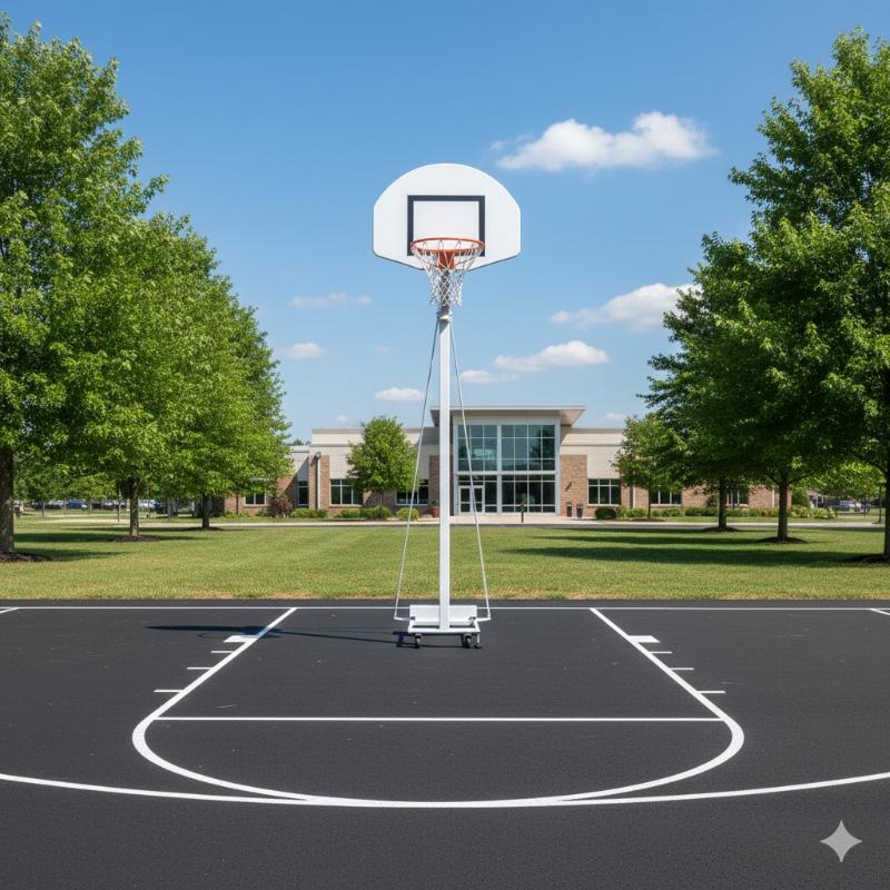 Địa chỉ mua trụ bóng rổ di động S14621 Sodex 