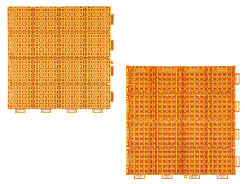 Gạch sân thể thao ngoài trời AWG Soft-Connection 3 Gạch sân thể thao ngoài trời AWG Soft-Connection màu vàng