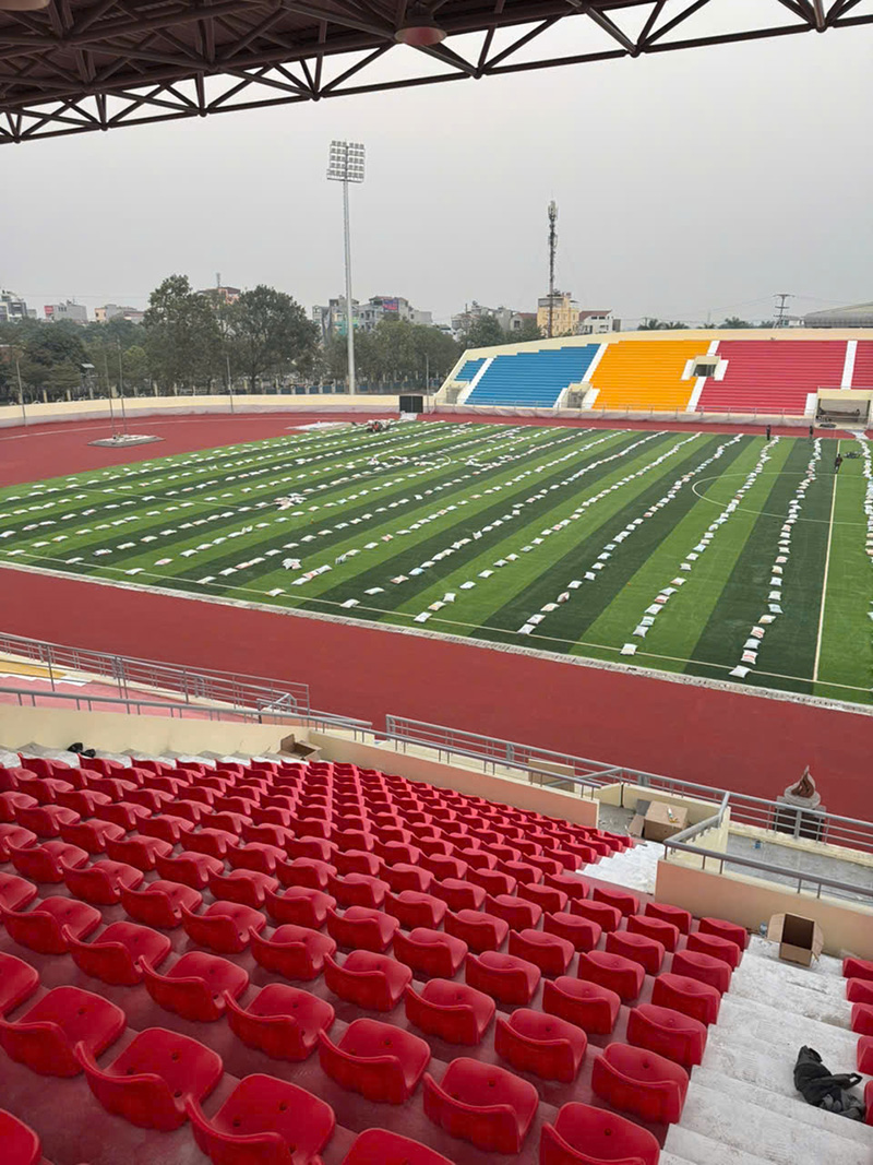 Hình ảnh ghế khán đài lưng tựa ngắn G-02 