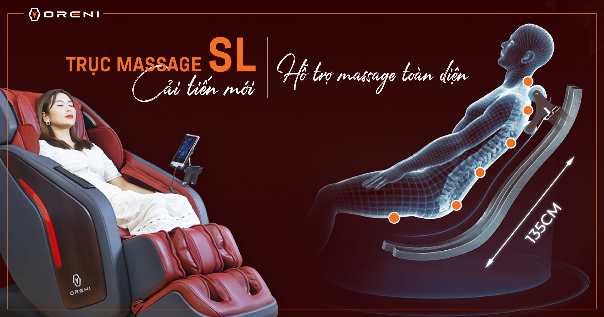 Ghế massage Oreni OR-500 10 Ghế massage Oreni OR-500