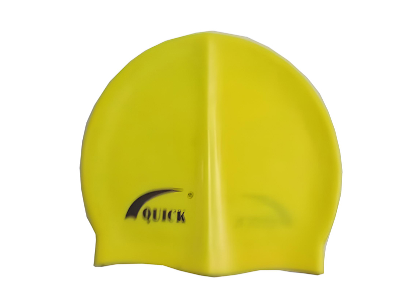 Mũ bơi Quick màu vàng 2 Mũ bơi Quick màu vàng