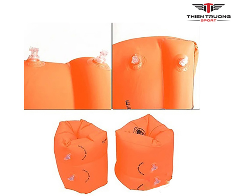 Phao tay tập bơi trẻ em Roll-ups 3 Phao tay tập bơi trẻ em Roll-ups có 2 van phao riêng biệt có thể tháo hơi khi không sử dụng