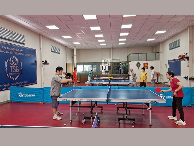 10 địa chỉ thuê sân bóng bàn TPHCM xịn sò chuẩn thi đấu 3 Sân bóng bàn TSG