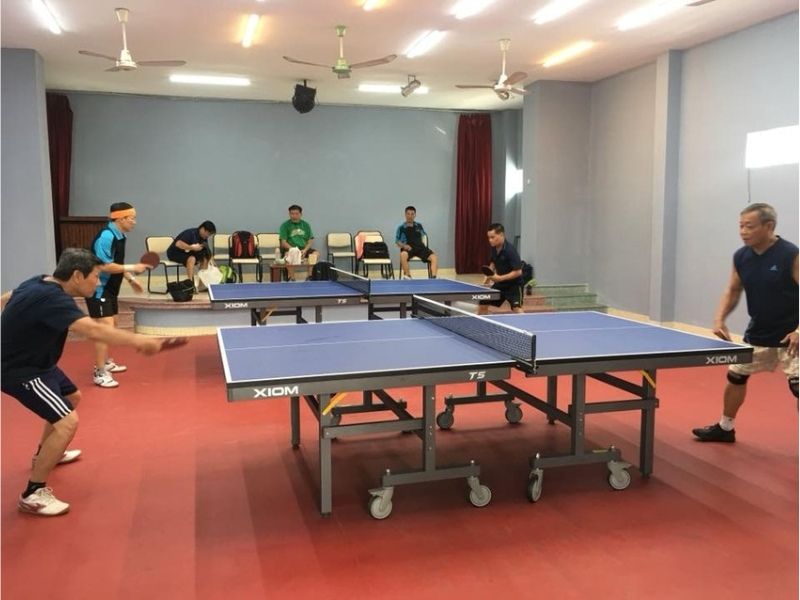 10 địa chỉ thuê sân bóng bàn TPHCM xịn sò chuẩn thi đấu 8 Sân bóng bàn Xiom