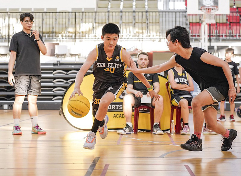 Học bóng rổ tại trung tâm dạy bóng rổ SSA