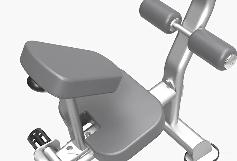 Yên ghế ngồi tập được bọc nệm da