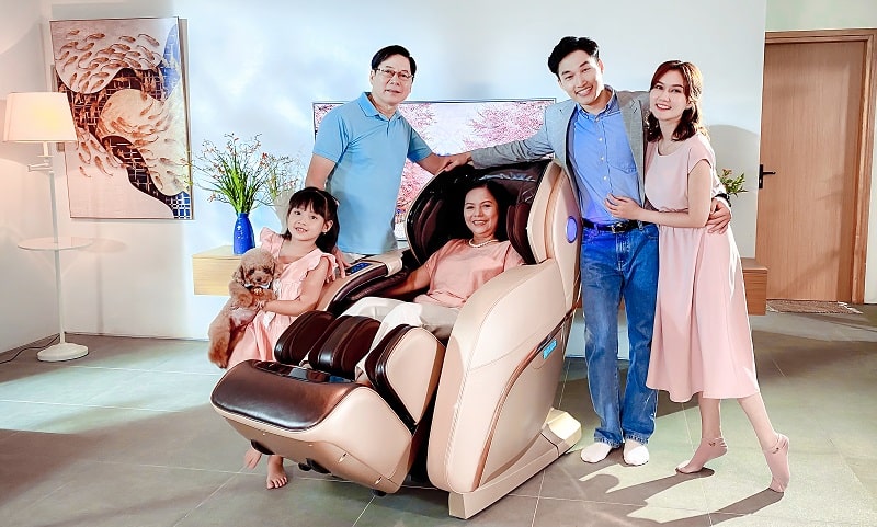 Top 10 thương hiệu ghế massage được ưa chuộng nhất 2025 7 Ghế massage Okia