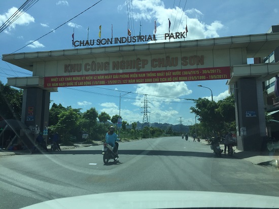 Khu công nghiệp Châu Sơn - Hà Nam