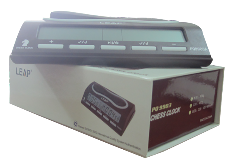 Đồng hồ thi đấu cờ vua LEAP PQ9903 3 Hộp đồng hồ PQ9903