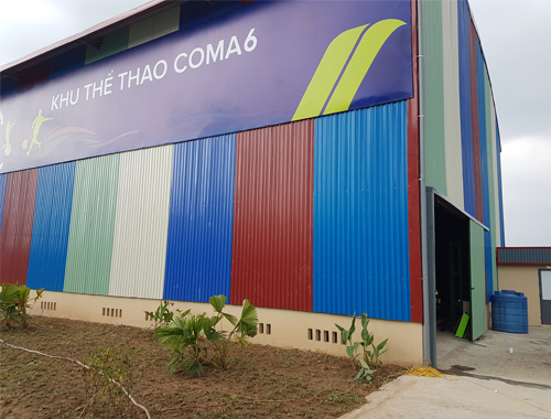 Dự án sân cầu lông chung cư Dream Town Coma6