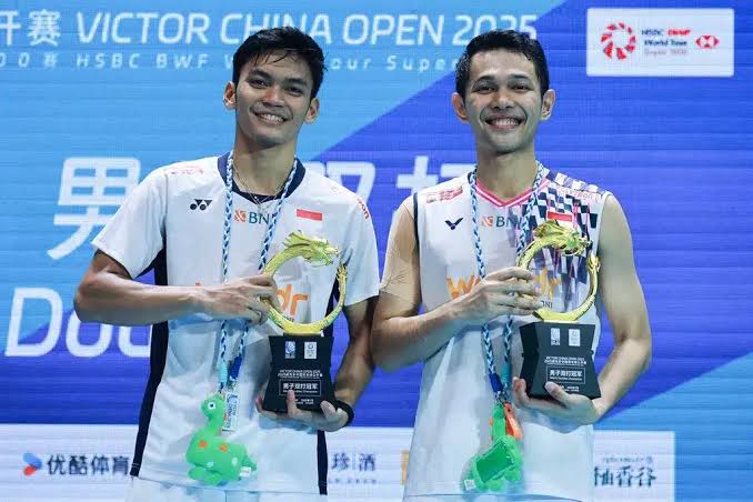 Bảng xếp hạng cầu lông đôi nam thế giới mới nhất 2026 2 Fajar ALFIAN Muhammad Shohibul FIKRI