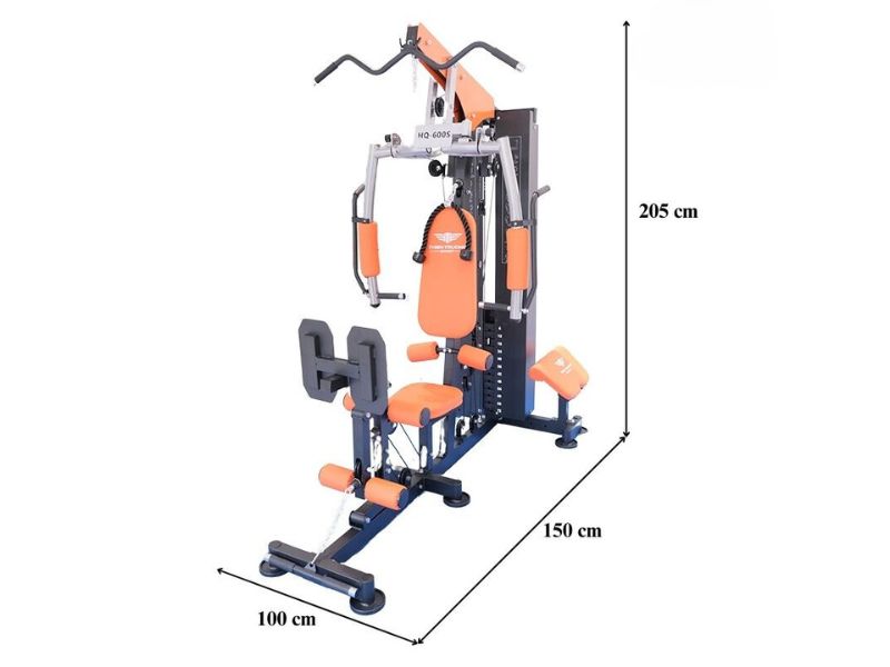 Kích thước giàn tạ đa năng tiêu chuẩn, chi tiết nhất 11 Kích thước giàn tạ đa năng HQ-600S