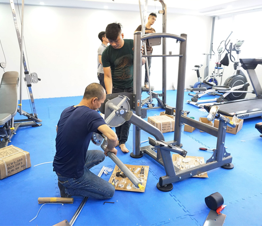 Lắp dặt phòng tập Gym tại Thái Hà