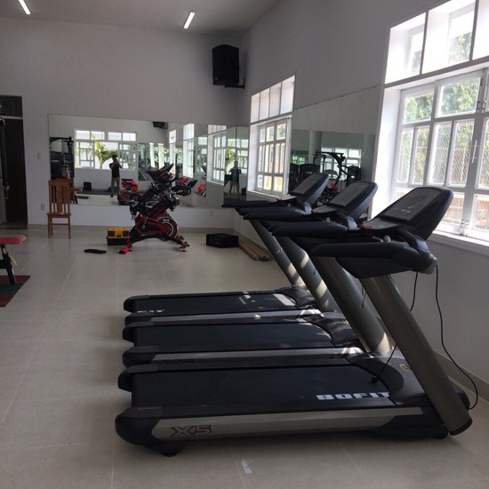 Lắp đặt phòng tập Gym tại Đoàn An Điều Dưỡng 298 - Vũng Tàu 3 Máy chạy bộ