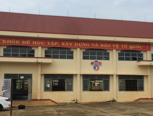 Nhà thể chất Trường THPT Cư M'gar