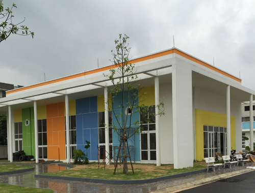 Nhà thể chất Trường Tiểu Học An Hưng