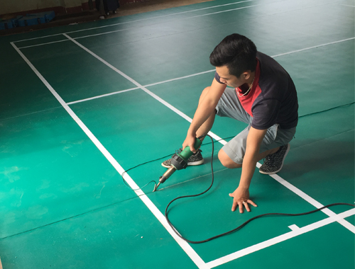 Quy trình hàn mặt sần cầu lông