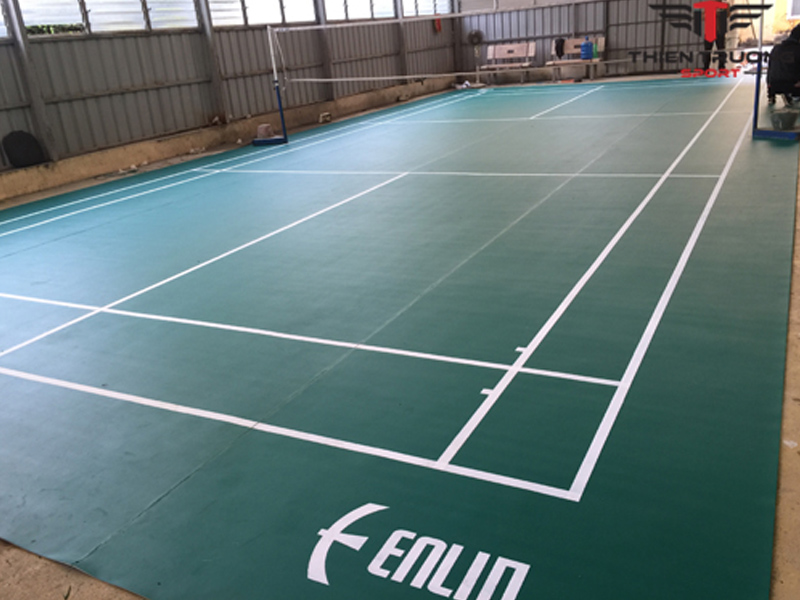Thi công sân cầu lông tại UBND huyện Thanh Oai, Tp Hà Nội 21 Thi công sân cầu lông