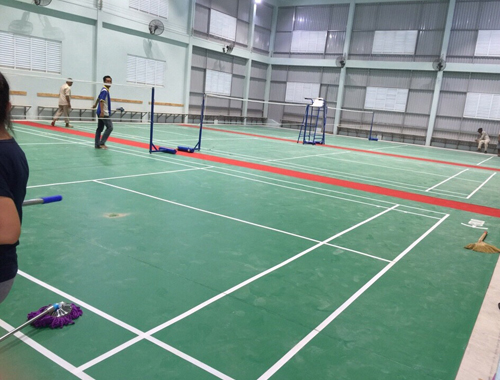 Sân cầu lông tại TP.HCM hoàn chỉnh