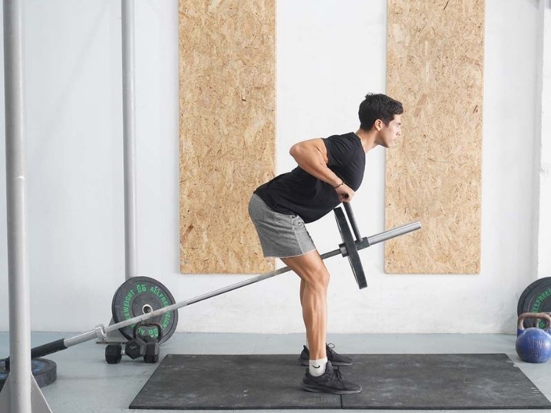 T-Bar Row là gì? Cách tập T-bar Row phát triển lưng xô tốt nhất 3 Tập với T-Bar Row giúp giảm áp lực lên lưng dưới